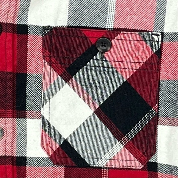 Roots | Long Sleeve  Plaid Shacket Coat Size XS - Picture 4 of 8